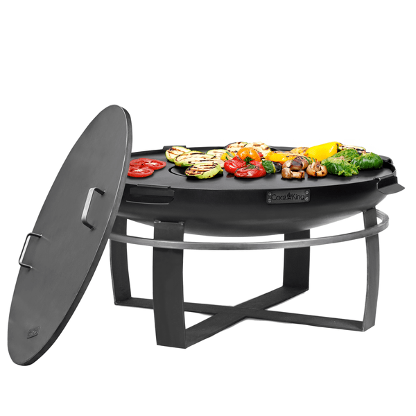 Ignition 32" Fire Pit with Grill Plate and Cover Lid - Good Directions