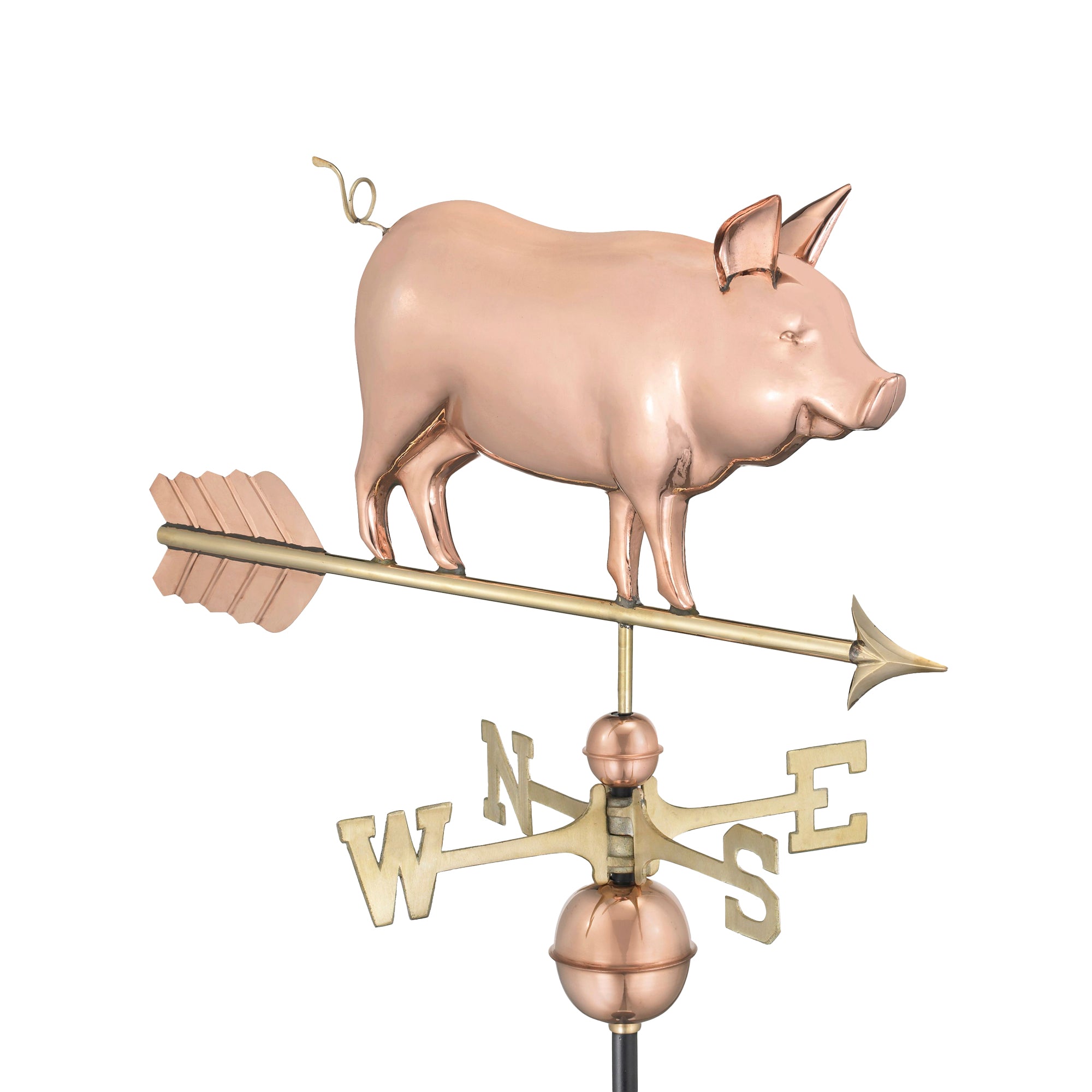 Country Pig Weathervane - Good Directions