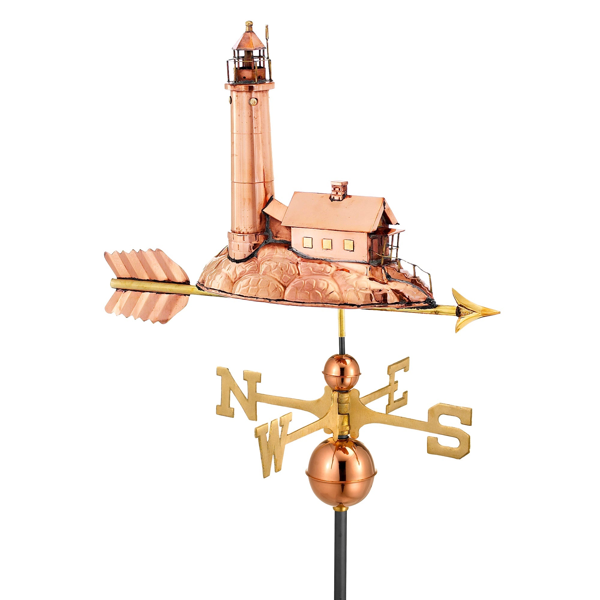Lighthouse Weathervane - Pure Copper by Good Directions - Good Directions
