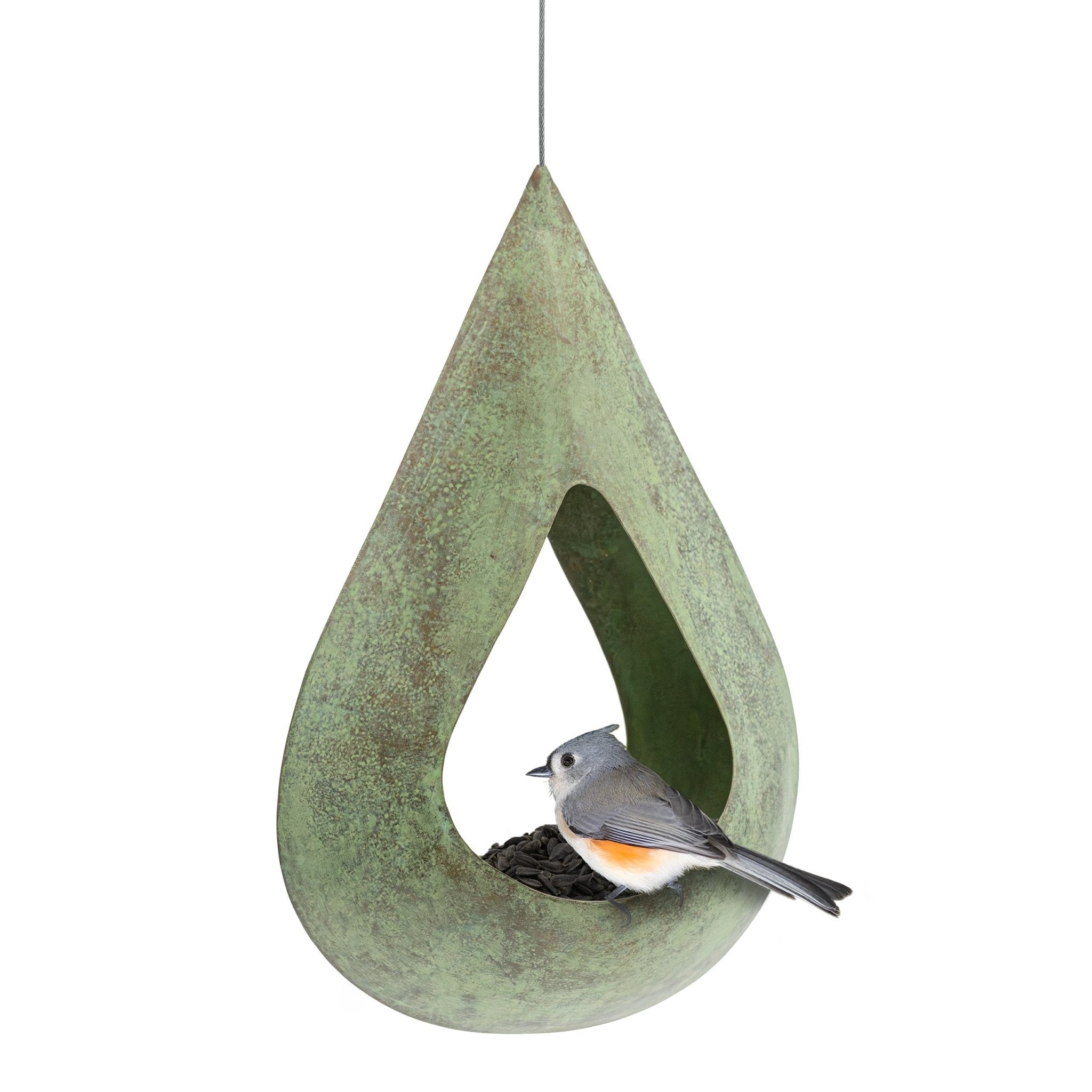Verde Rain Drop Fly - Thru Copper Bird Feeder - Good Directions