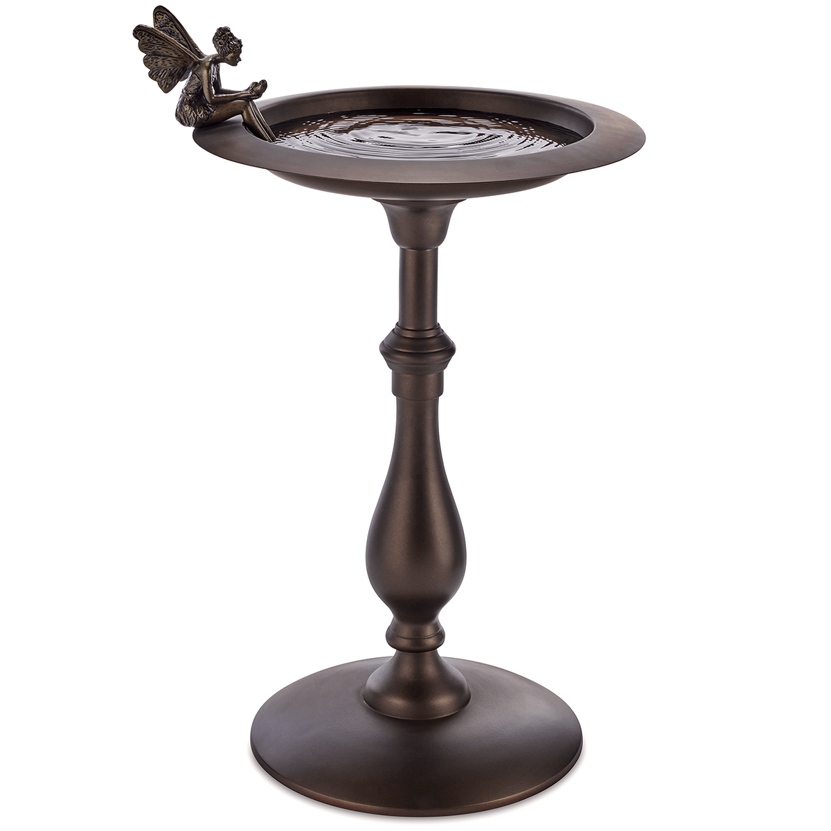 Classic Pewter Bird Bath Pedestal - Good Directions