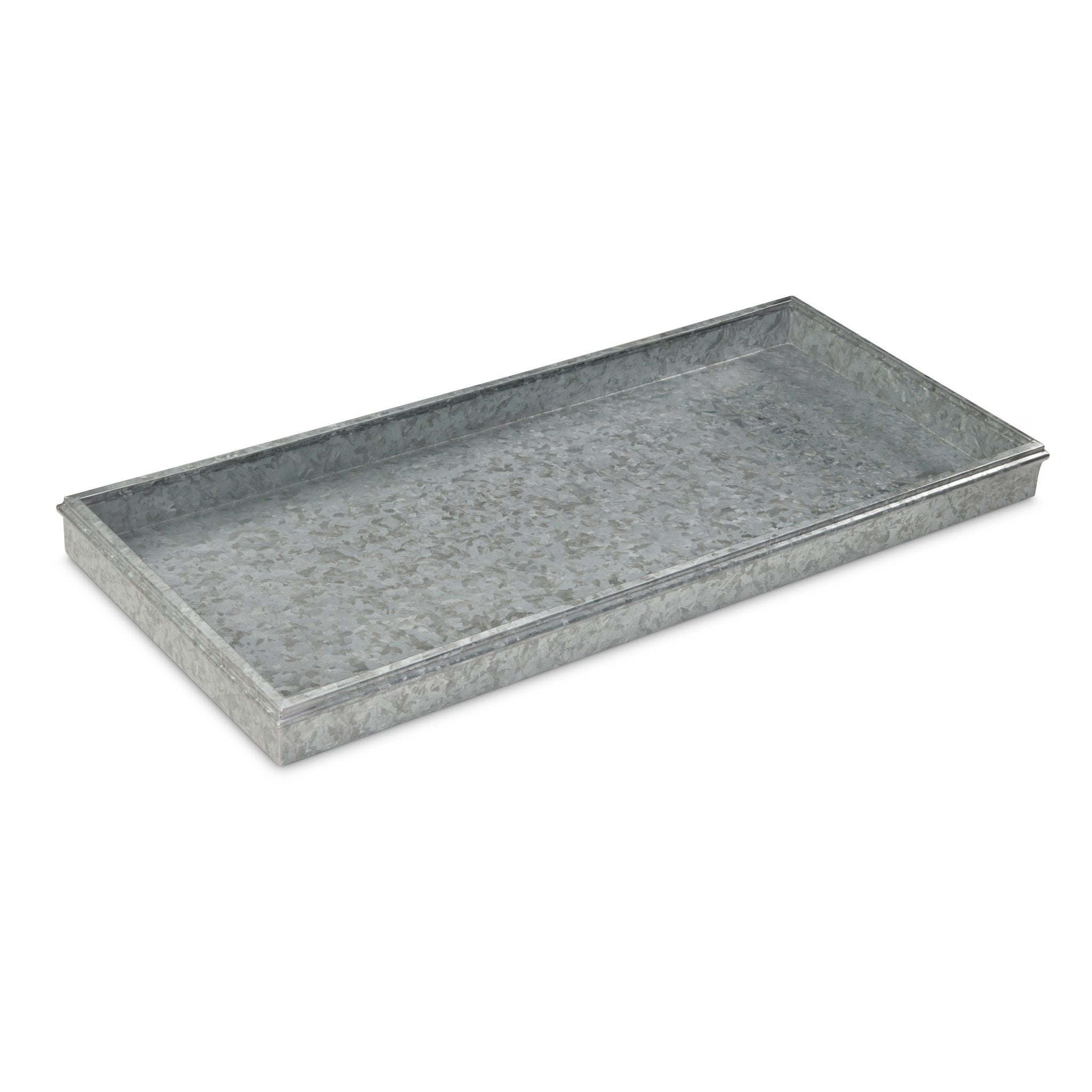 Classic Galvanized Multi-Purpose Boot Tray - Good Directions