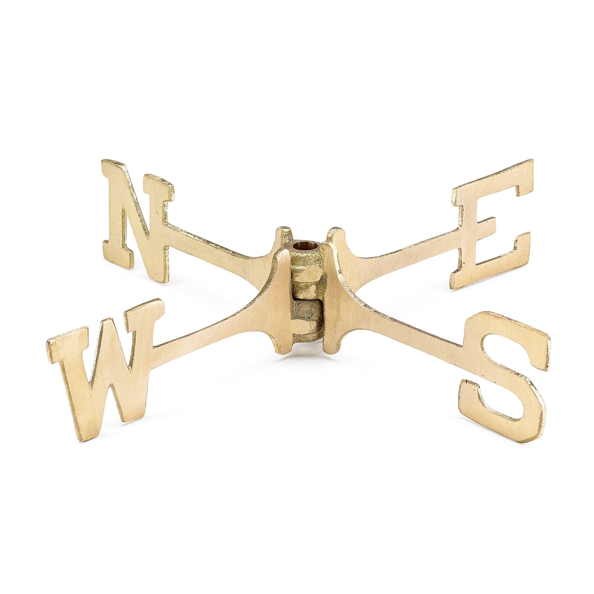 Brass 11" Weathervane Directionals - Good Directions