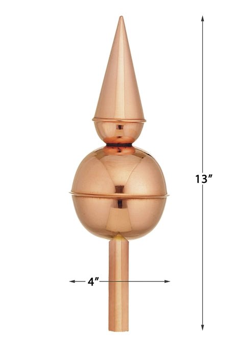 13" Avalon Rooftop Finial - Good Directions