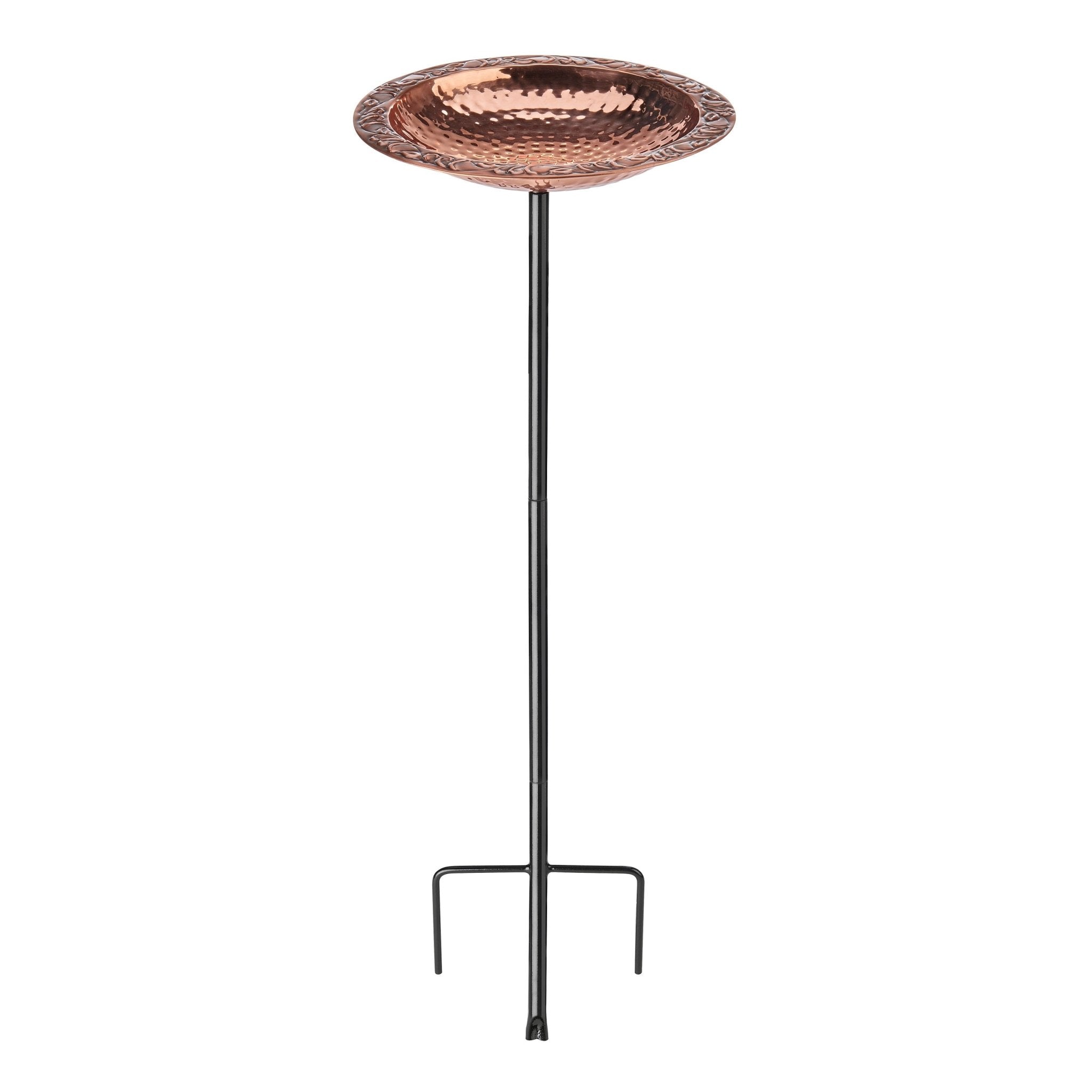 13.5” Birdbath with Garden Pole - Good Directions