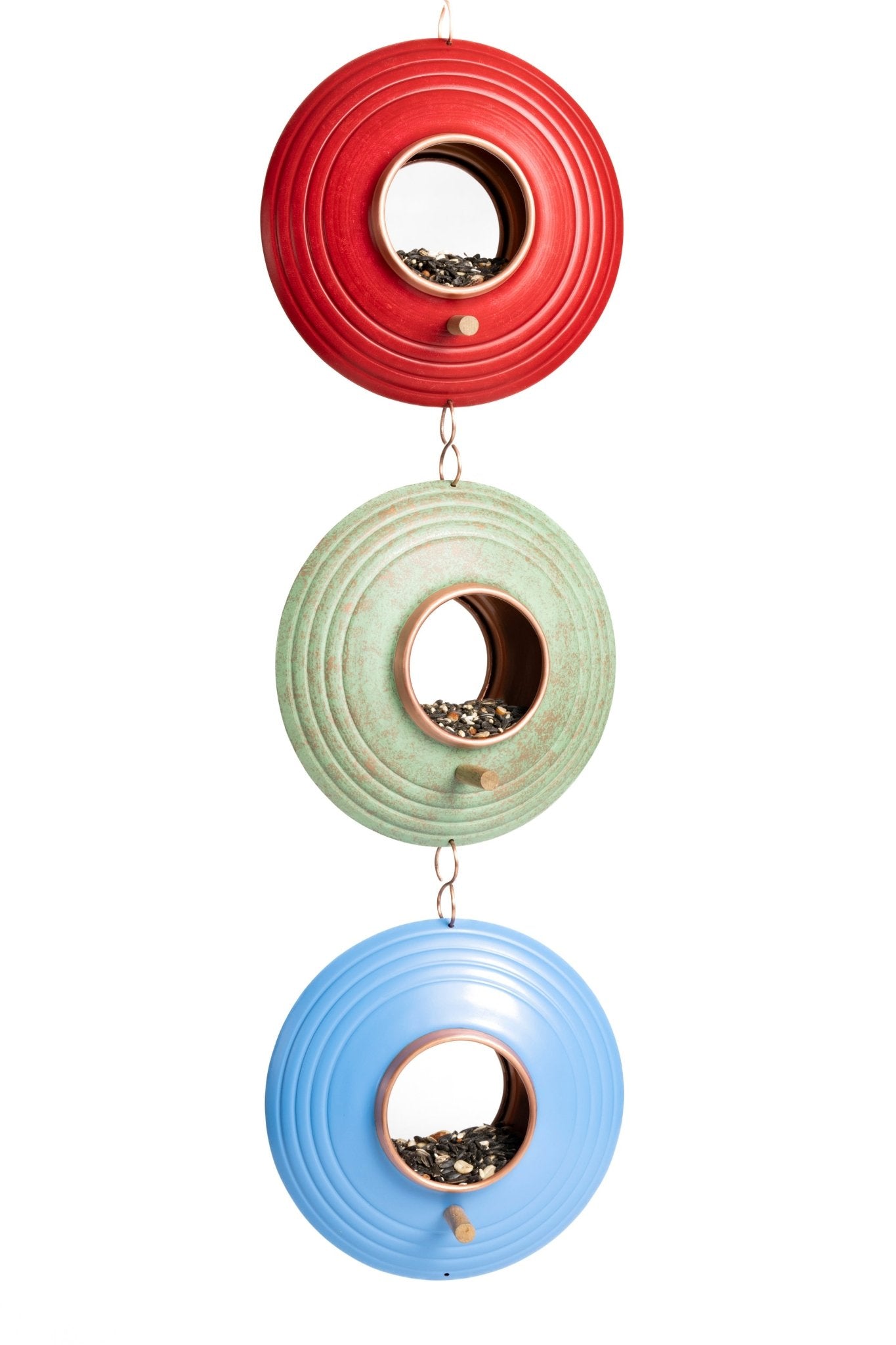 Triple Fly-Thru Bird Feeder - Good Directions