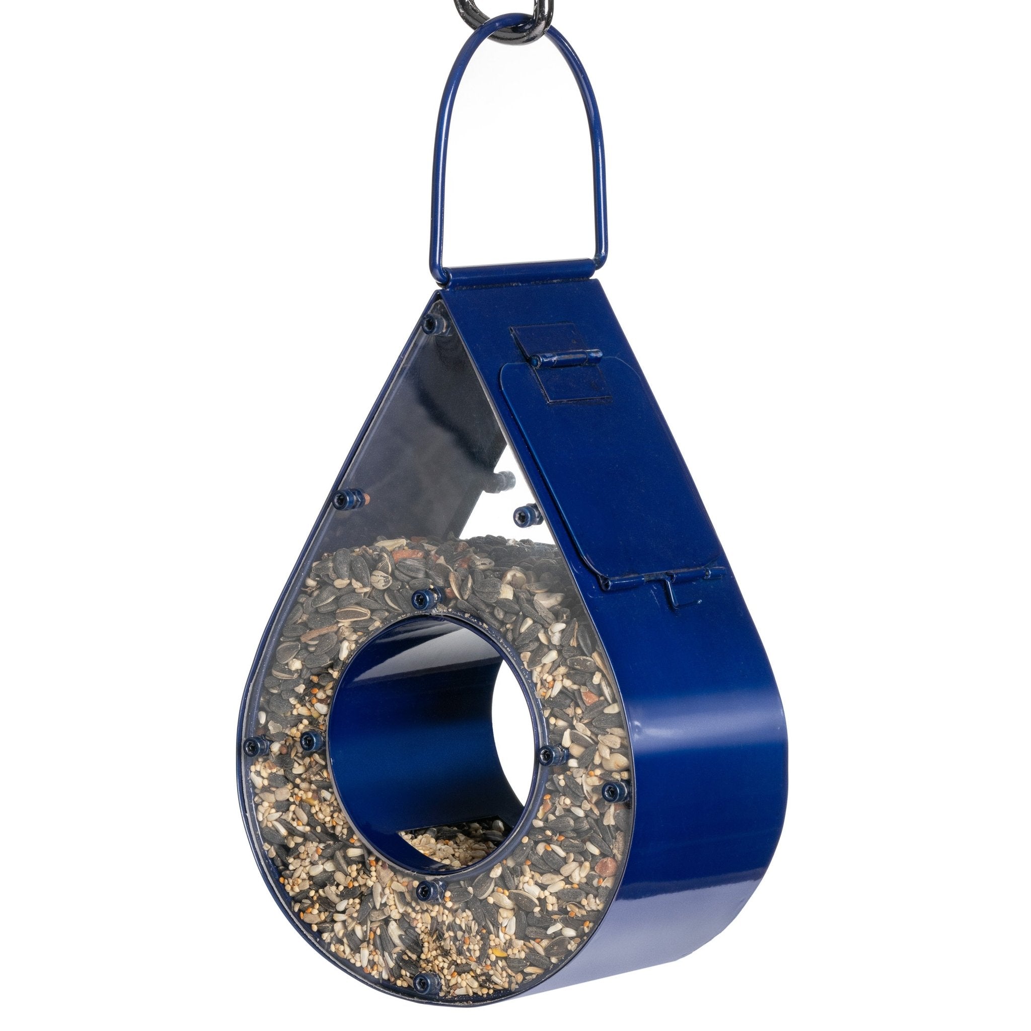 Rain Drop Fly-Thru Blue Bird Feeder - Good Directions