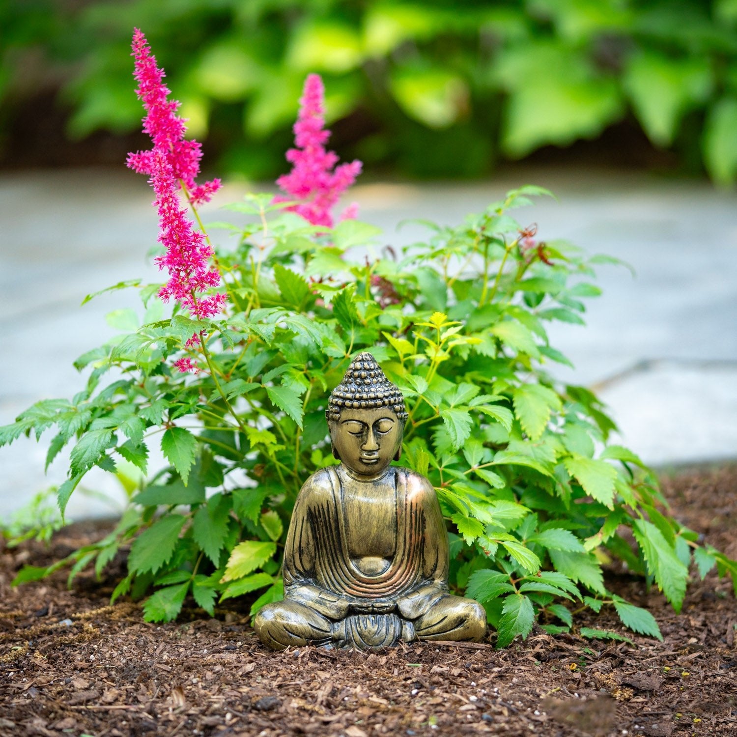 Meditating Buddha Decorative Statue - Good Directions
