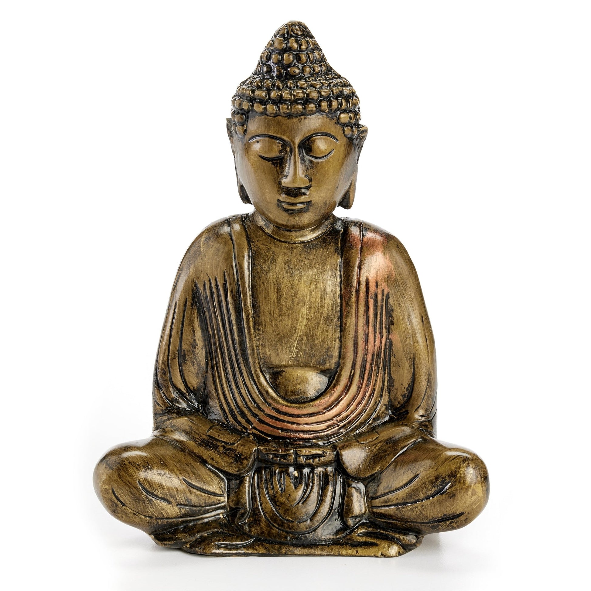 Meditating Buddha Decorative Statue - Good Directions