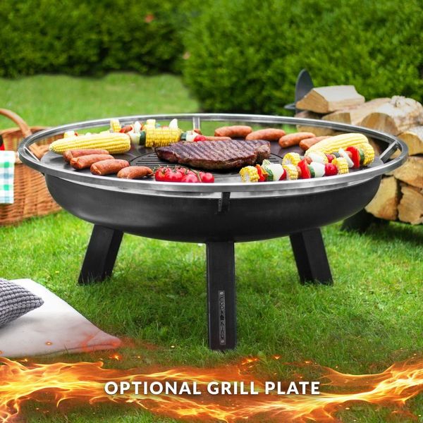 Ember 32" Fire Pit with Cover Lid - Good Directions