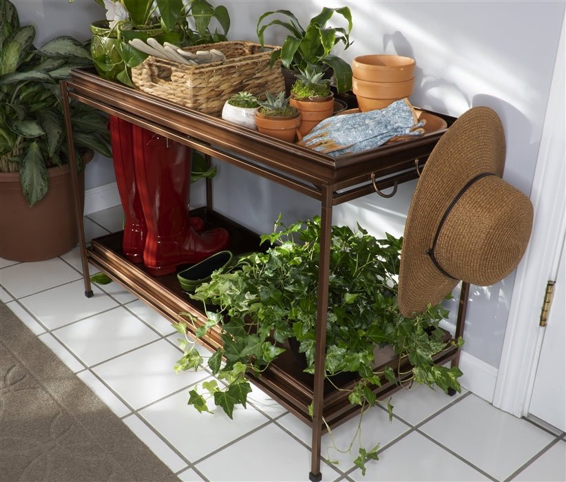 Double Circles Boot Tray with Stand - Good Directions