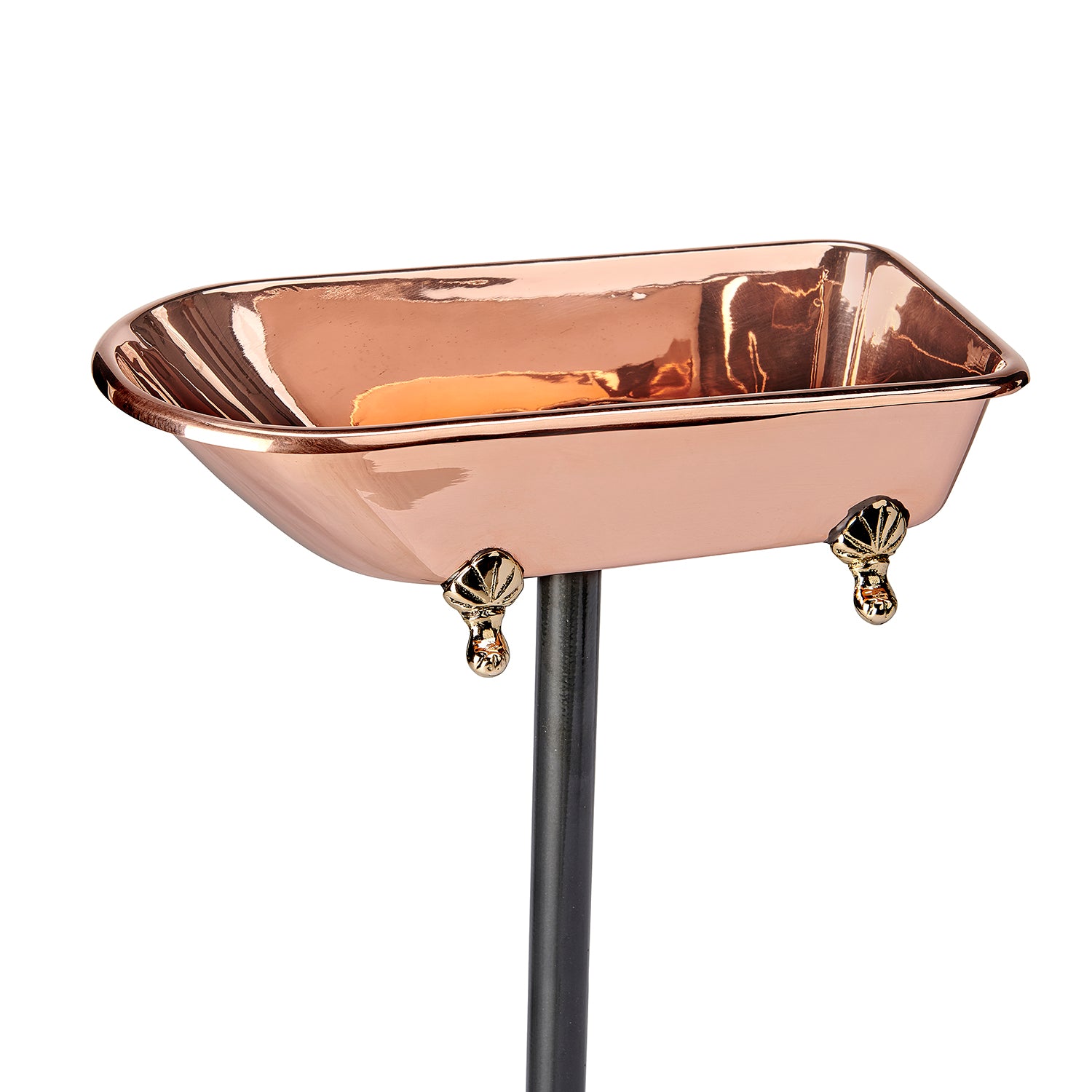 Splish Splash Birdbath, Copper - Good Directions