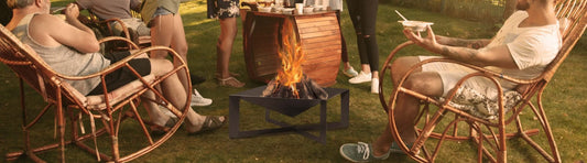 Transform Your Outdoor Space with Cook King's Modern Steel Fire Pits and Fire Bowls - Good Directions