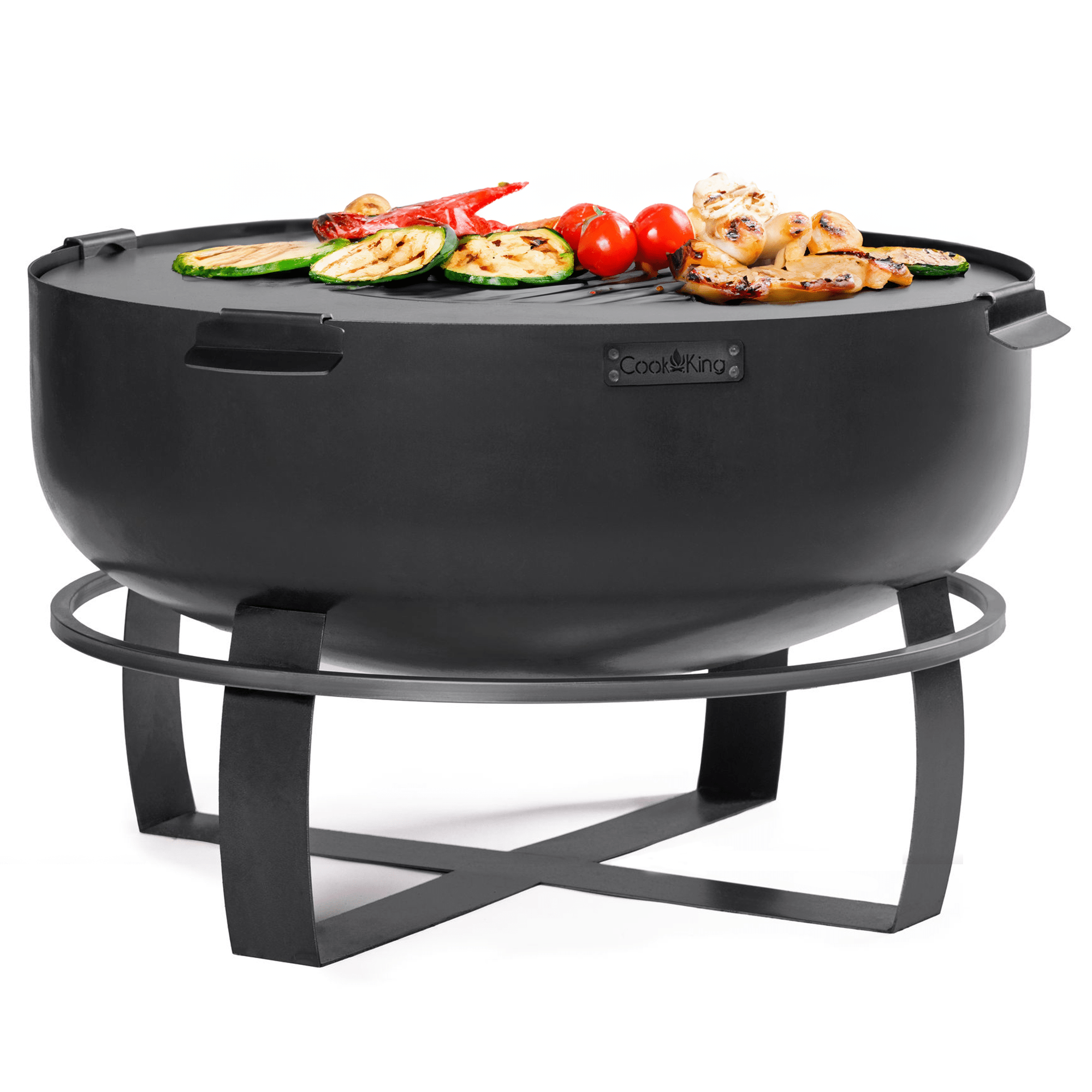 Ignition 32" XXL Fire Pit with Grill Plate - Good Directions