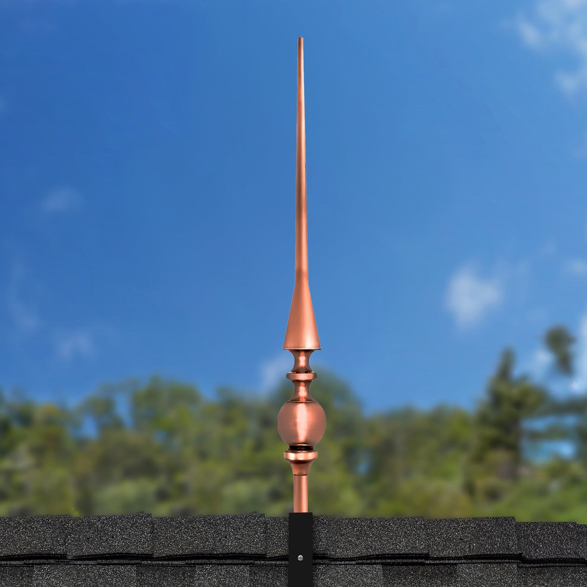 28" Aragon Rooftop Finial - Good Directions
