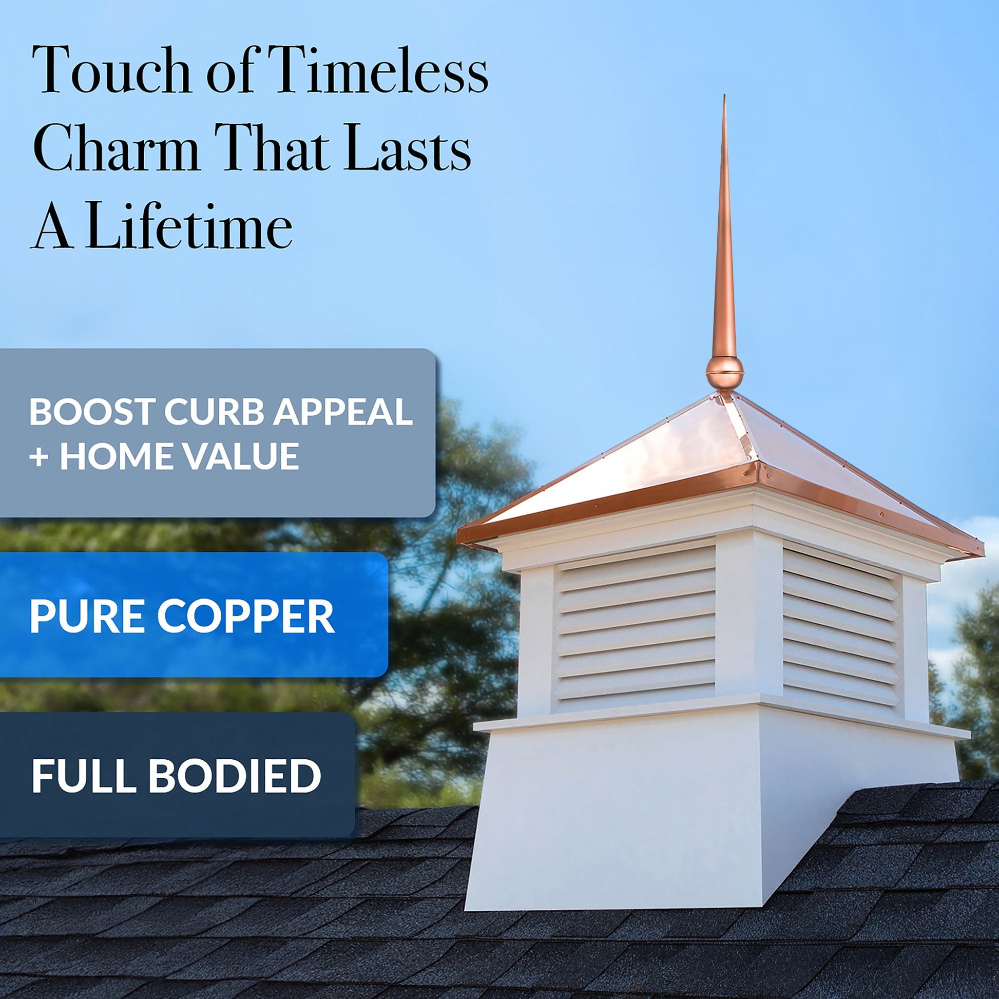 28" Gawain Rooftop Finial - Good Directions