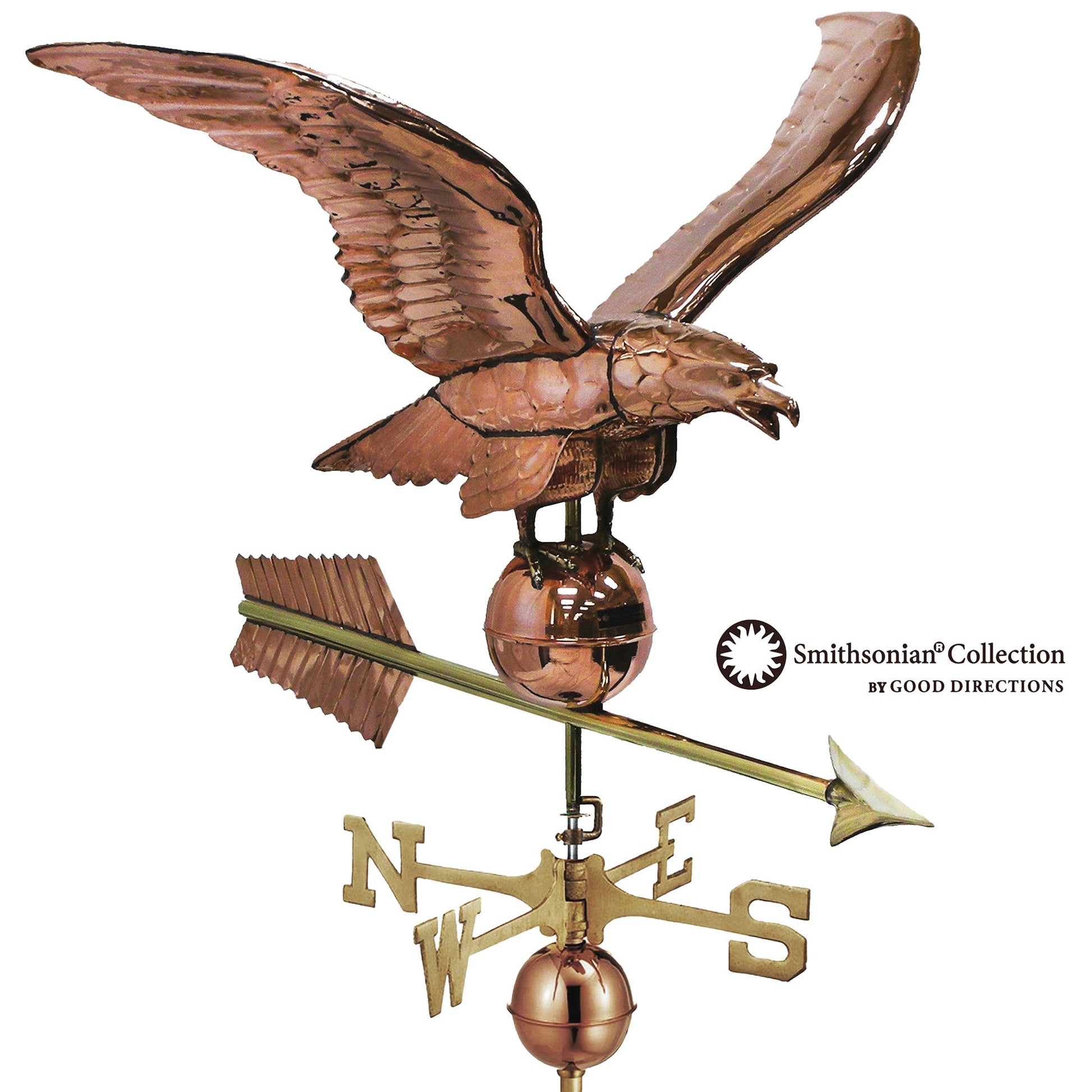 34" Smithsonian Eagle Estate Weathervane - Good Directions