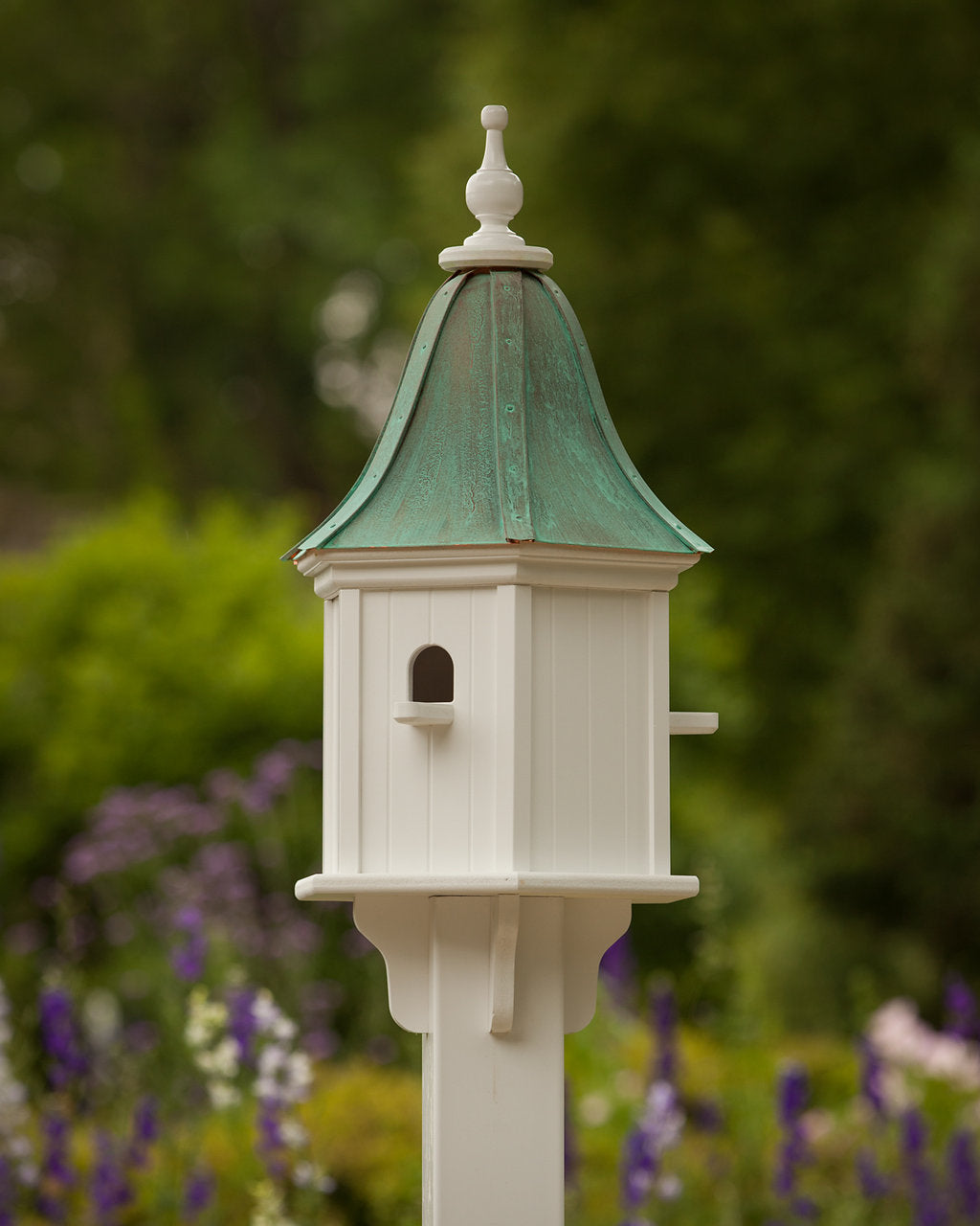 Arbor Bird House – Aged Copper Roof