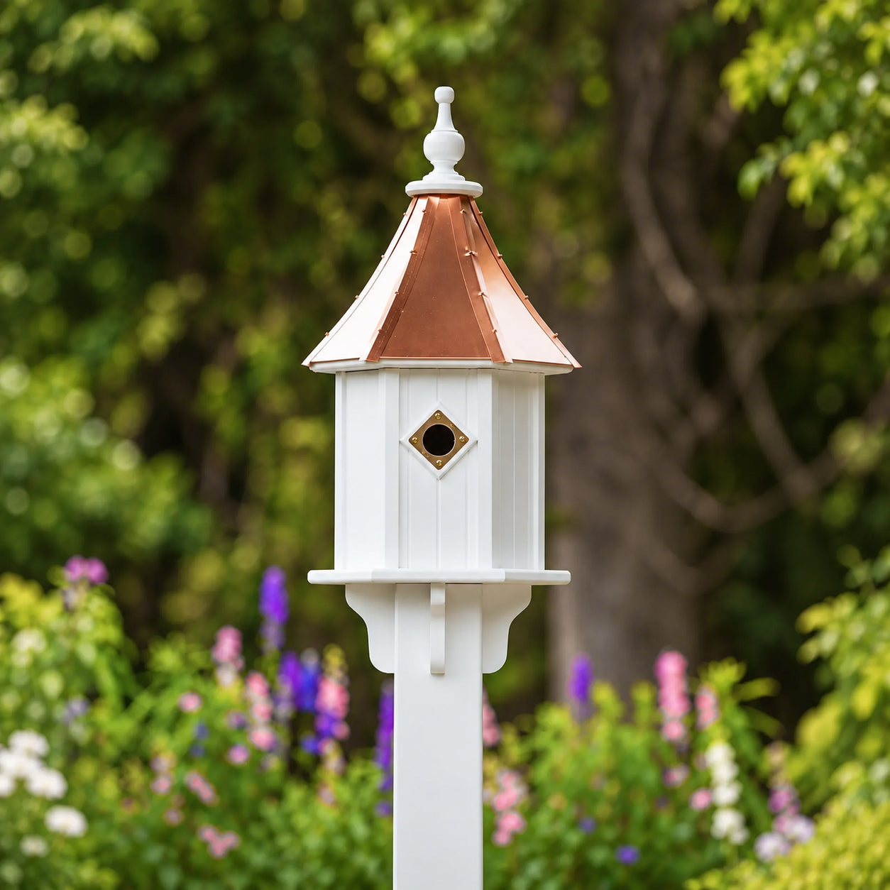 Folly Bird House — Polished Copper Roof
