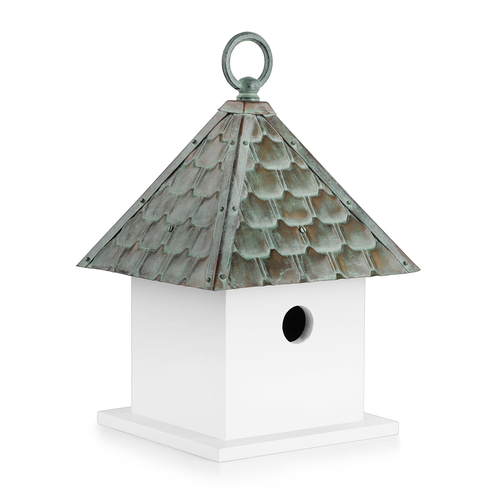 Bird House Bungalow – Shingled Verdigris Roof