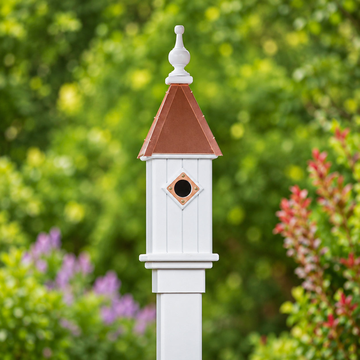 Gable Bird House — Copper Roof
