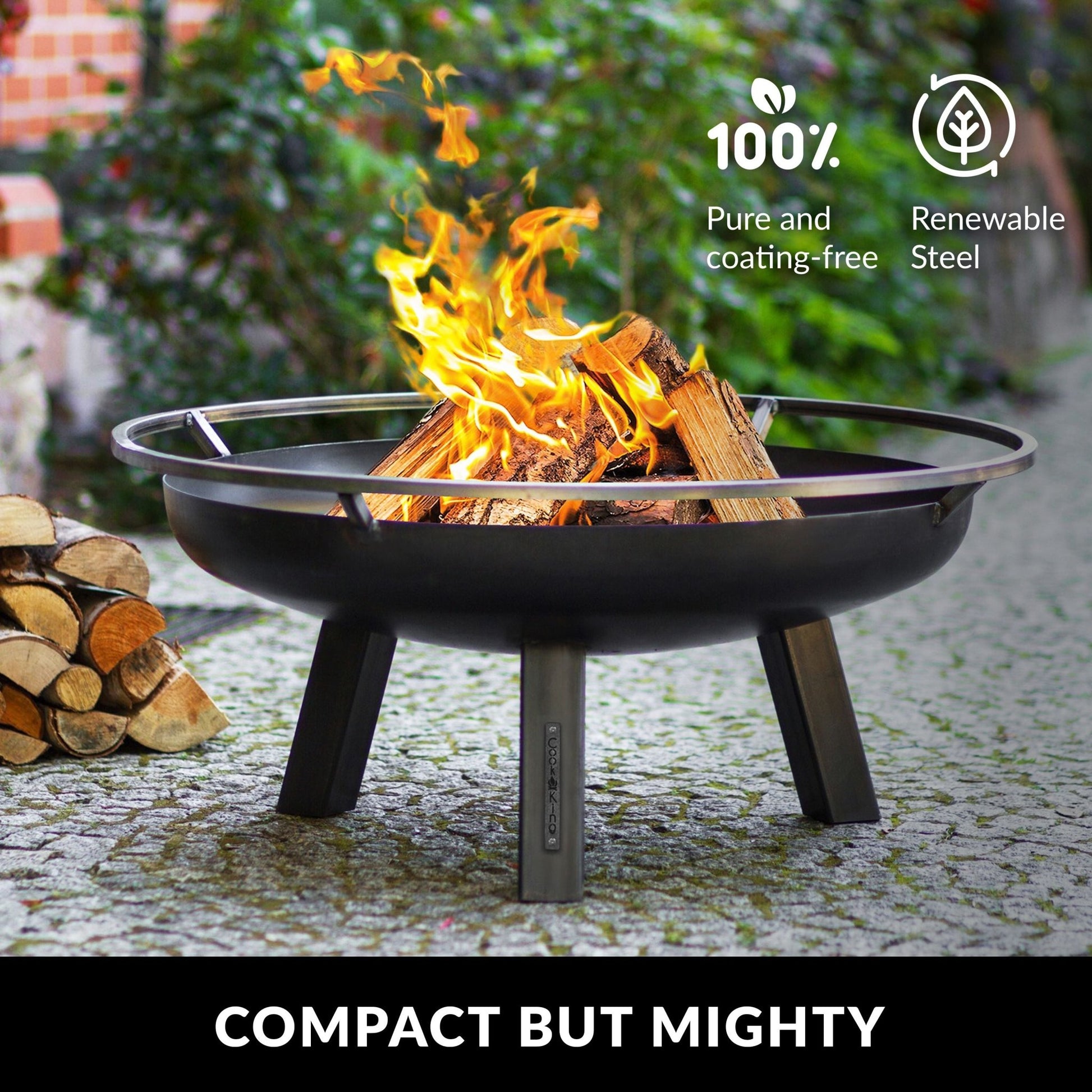 Ember 24" Fire Pit with Cover Lid - Good Directions