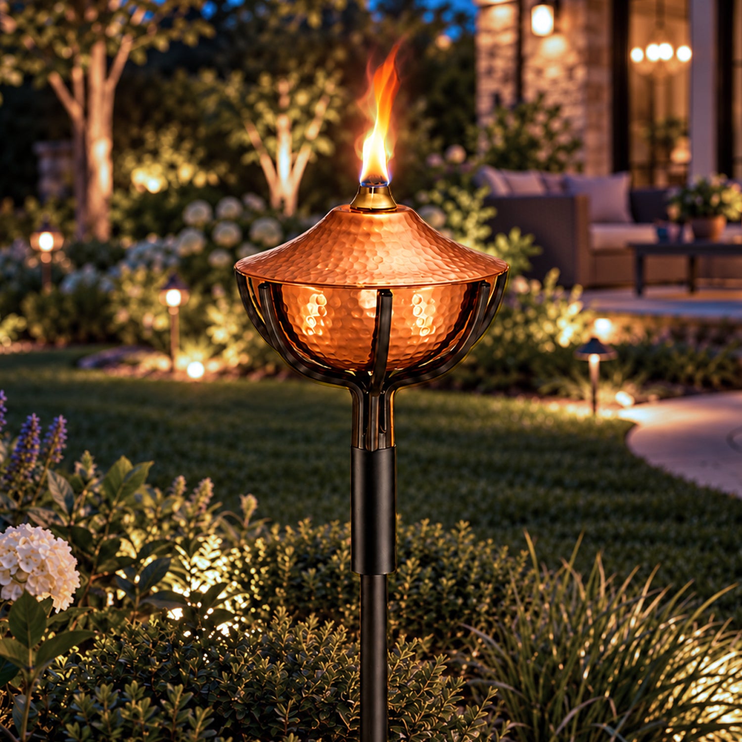 Large Torch - Polished Copper - Case Pack of 4