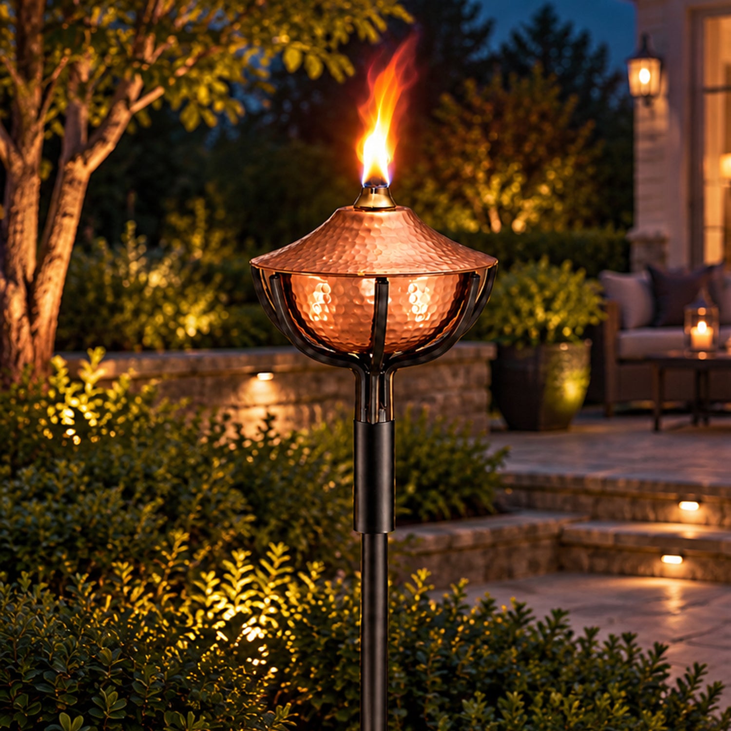 Medium Torch - Polished Copper - Case Pack of 4
