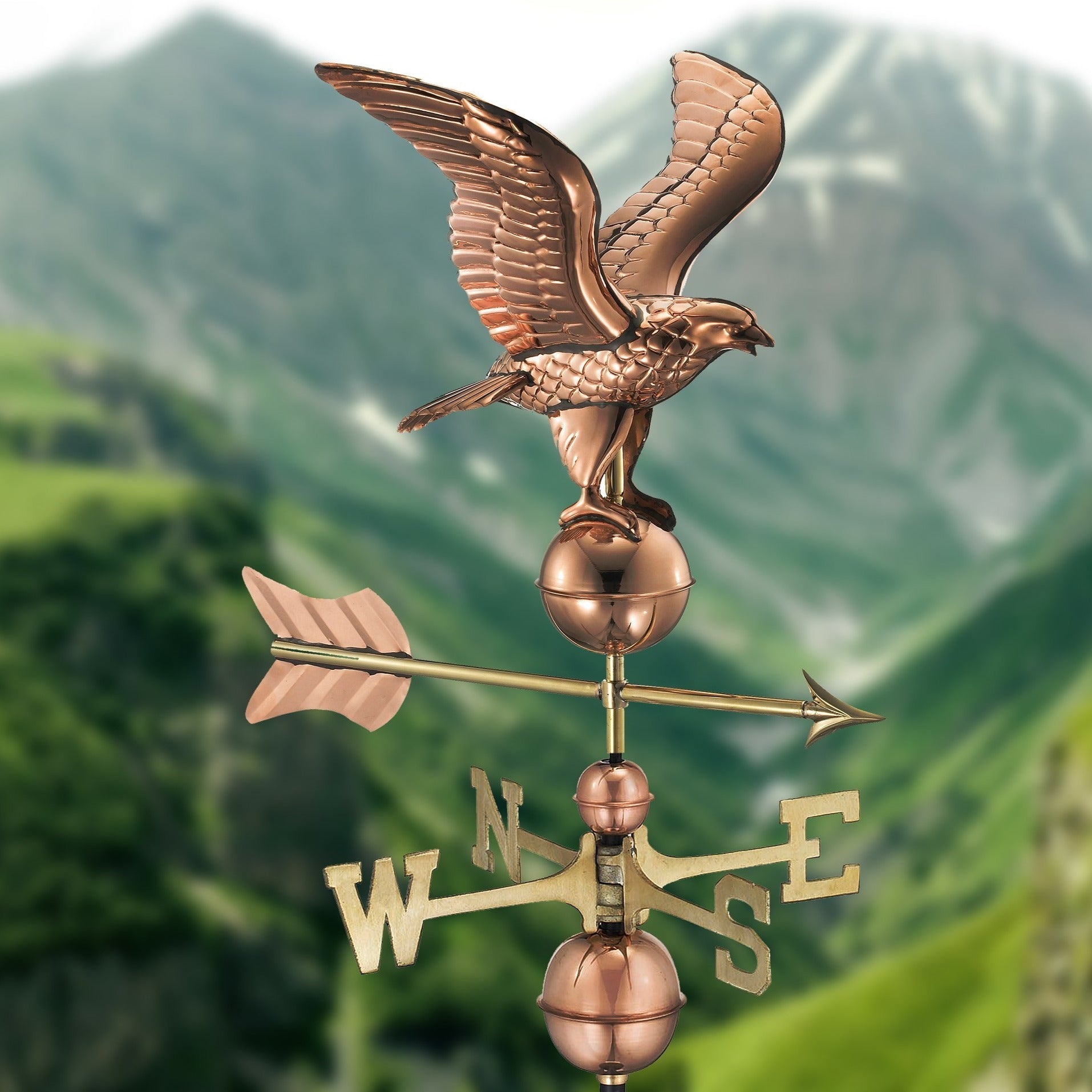 American Eagle Weathervane - Good Directions