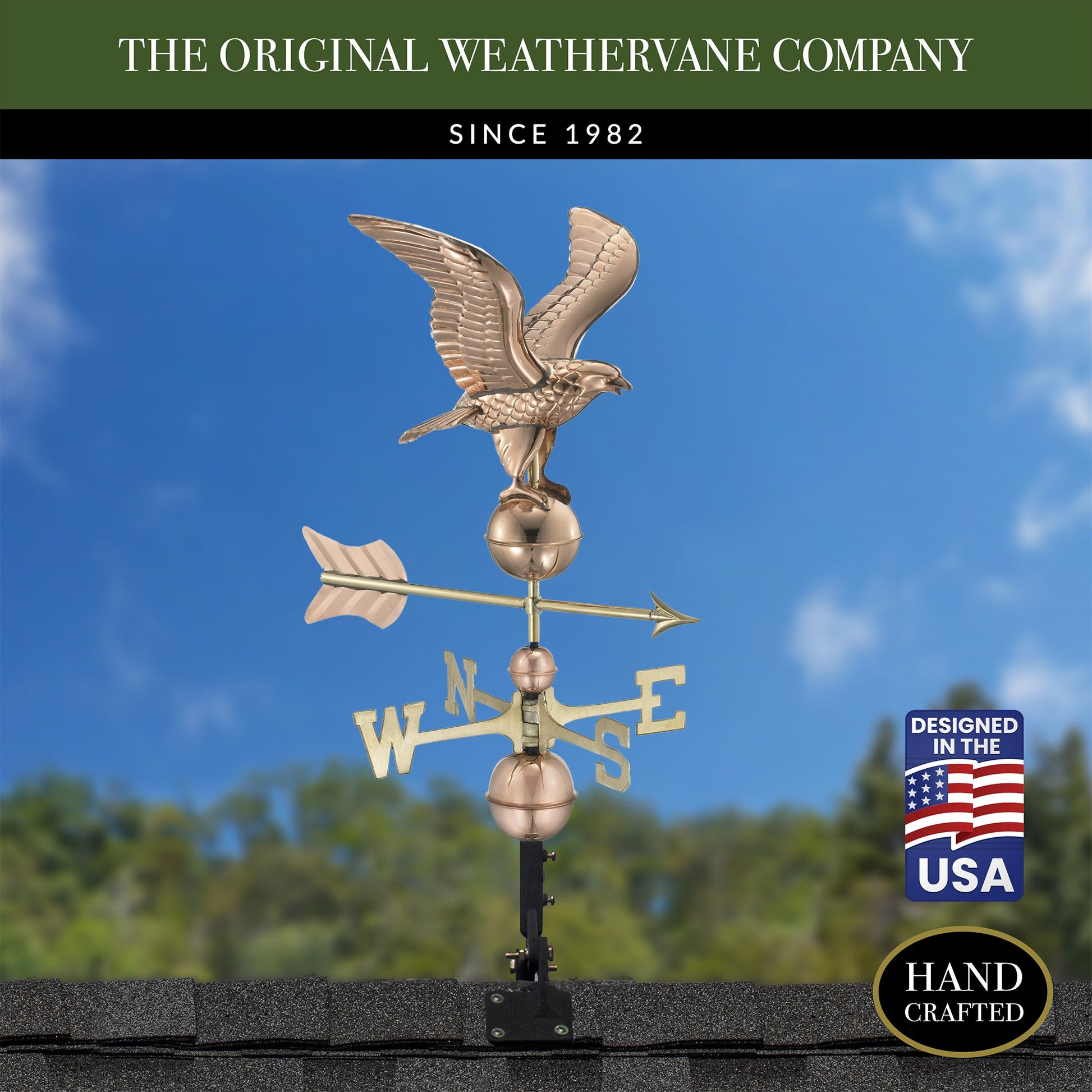 American Eagle Weathervane - Good Directions