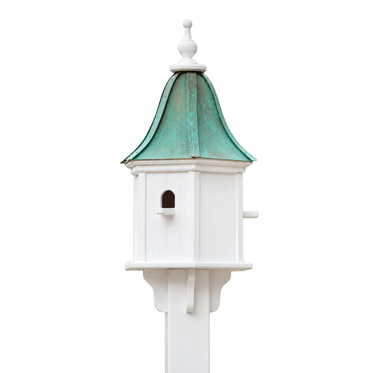 Arbor Bird House – Aged Copper Roof - Good Directions