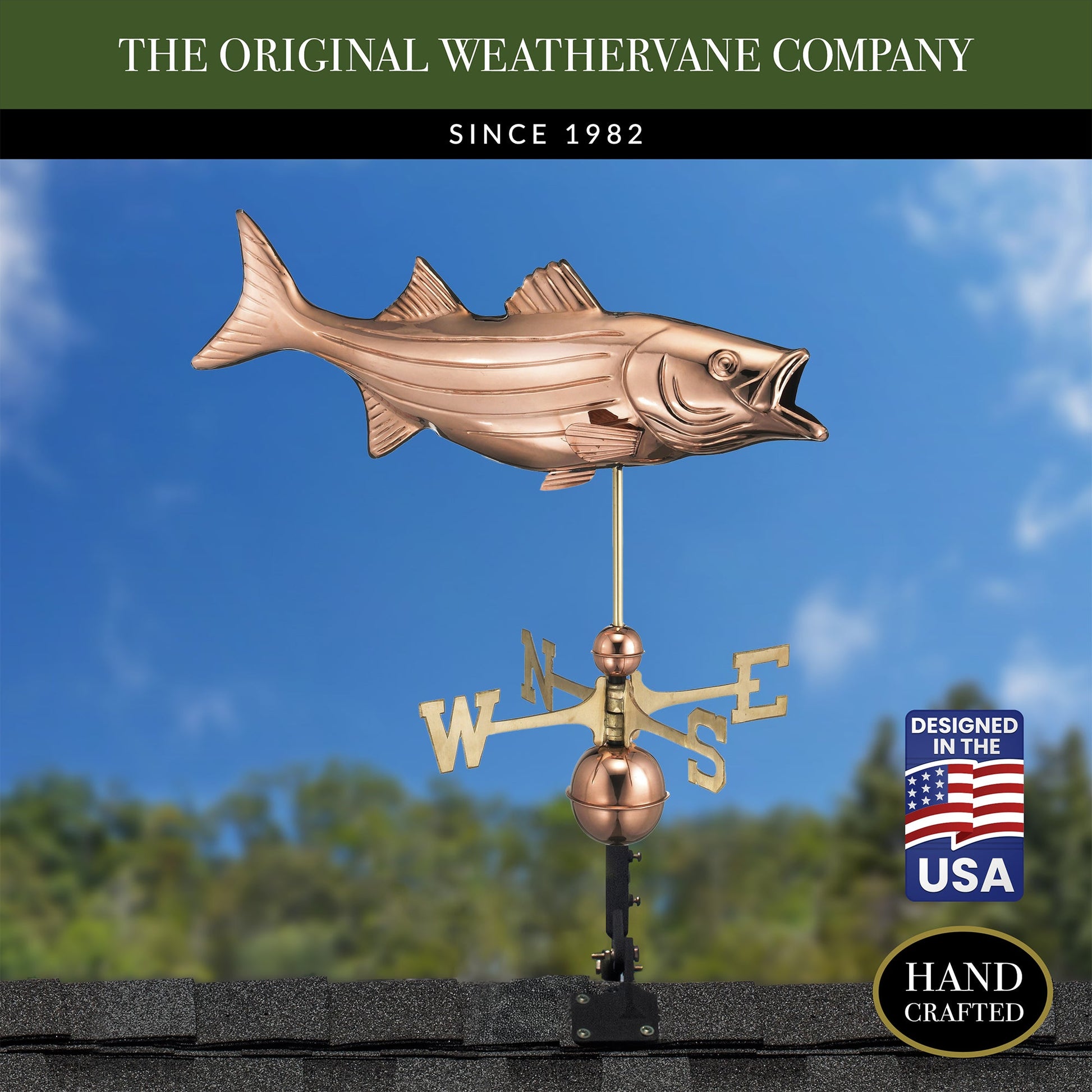 Bass Weathervane - Good Directions