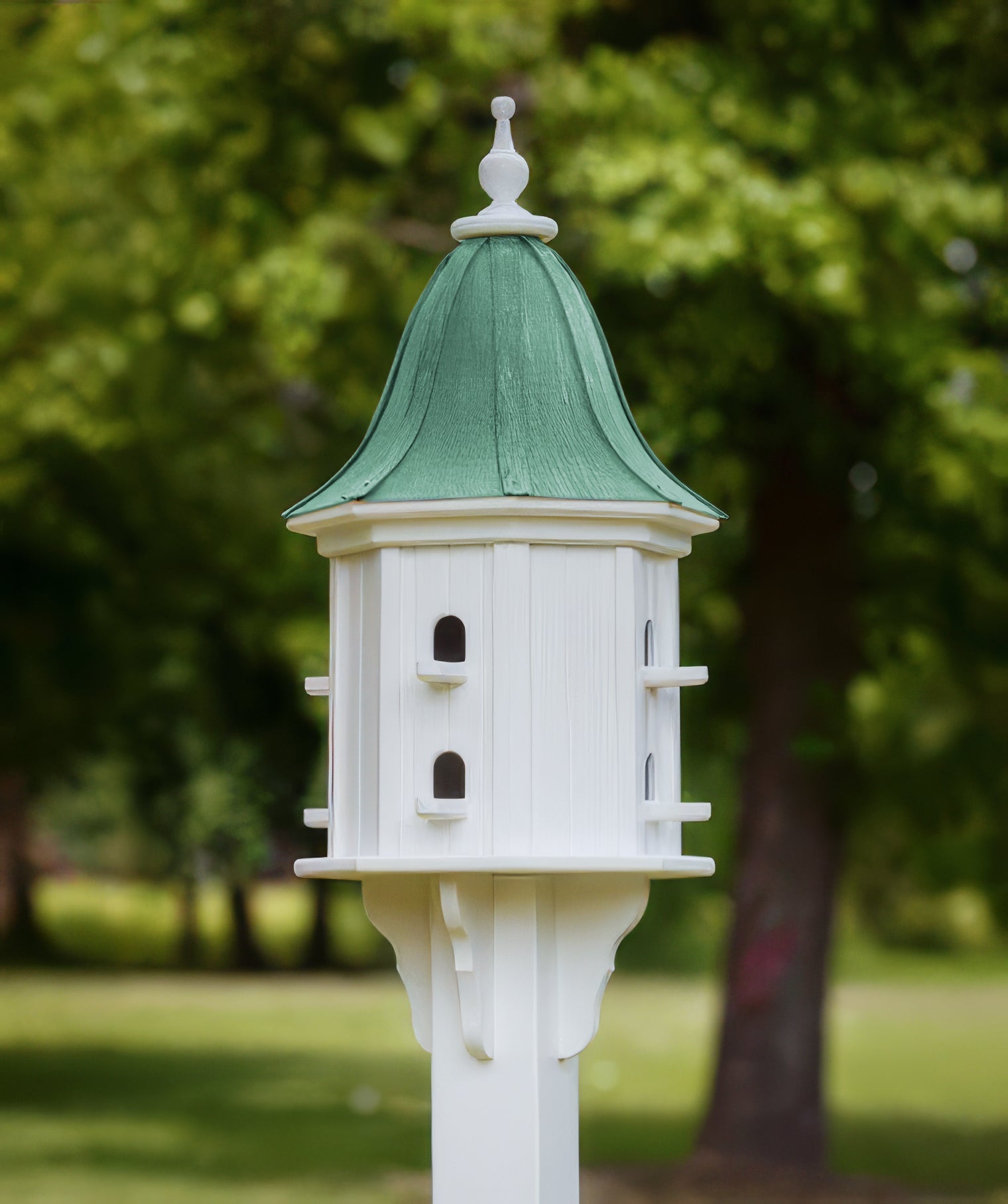 Belvedere Bird House — Aged Copper Roof - Good Directions