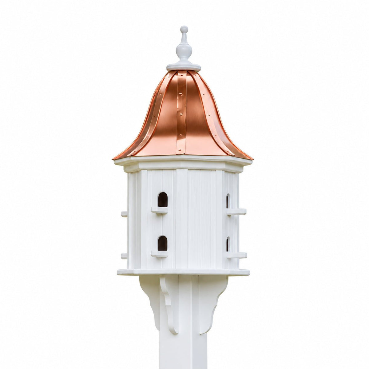 Belvedere Bird House — Polished Copper Roof - Good Directions
