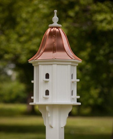 Belvedere Bird House — Polished Copper Roof - Good Directions