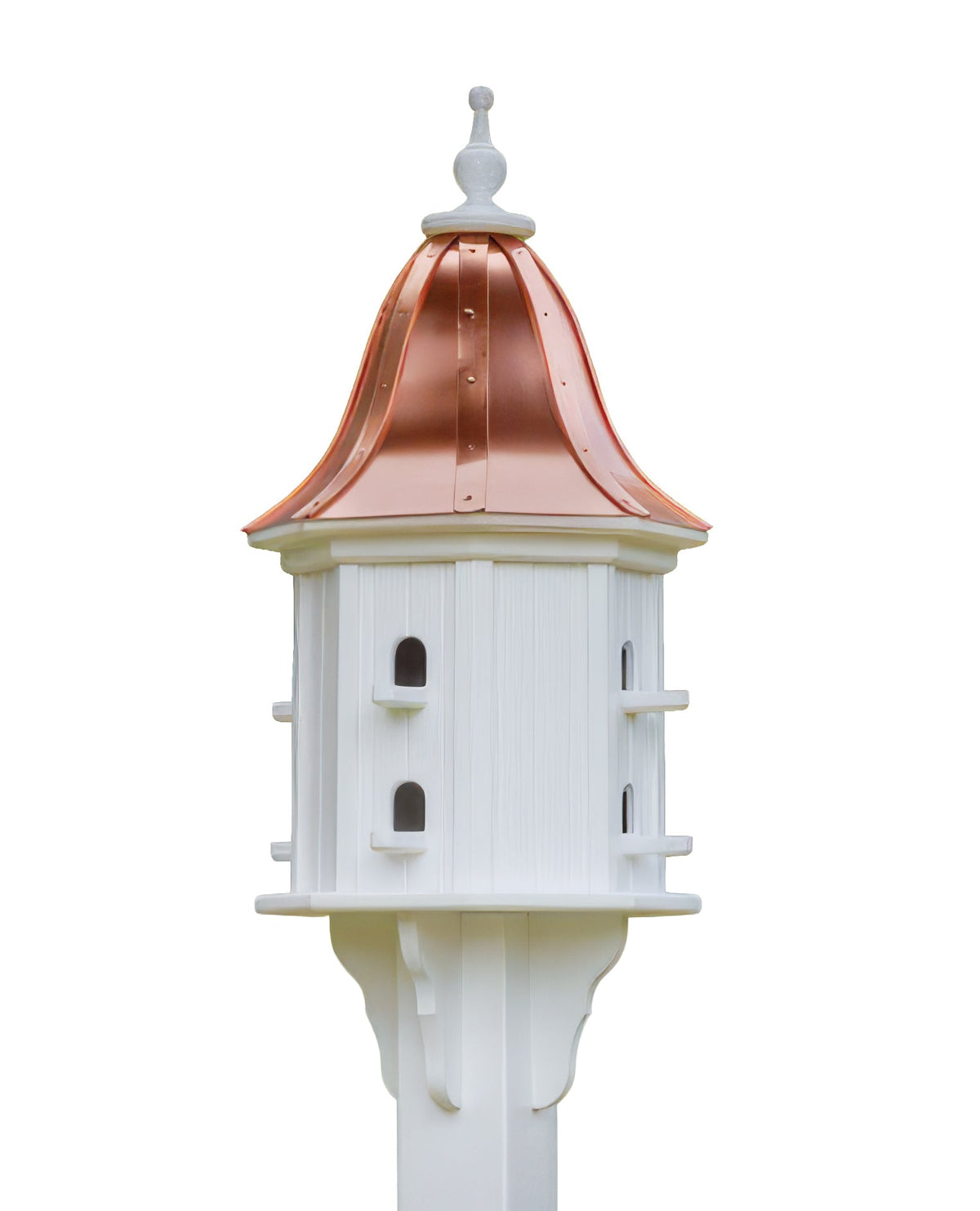 Belvedere Bird House — Polished Copper Roof - Good Directions