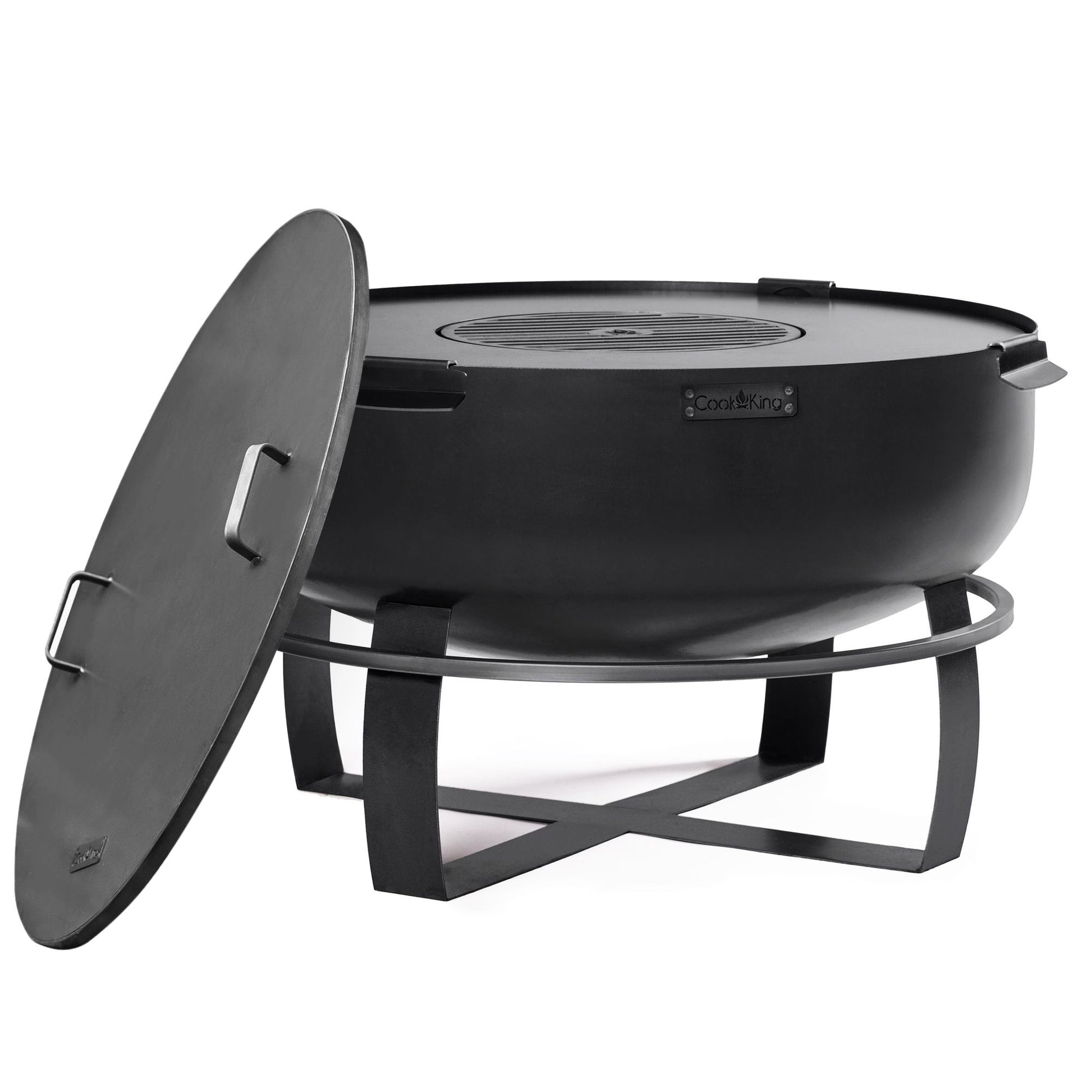 Ignition 32" XXL Fire Pit with Grill Plate and Cover Lid - Good Directions