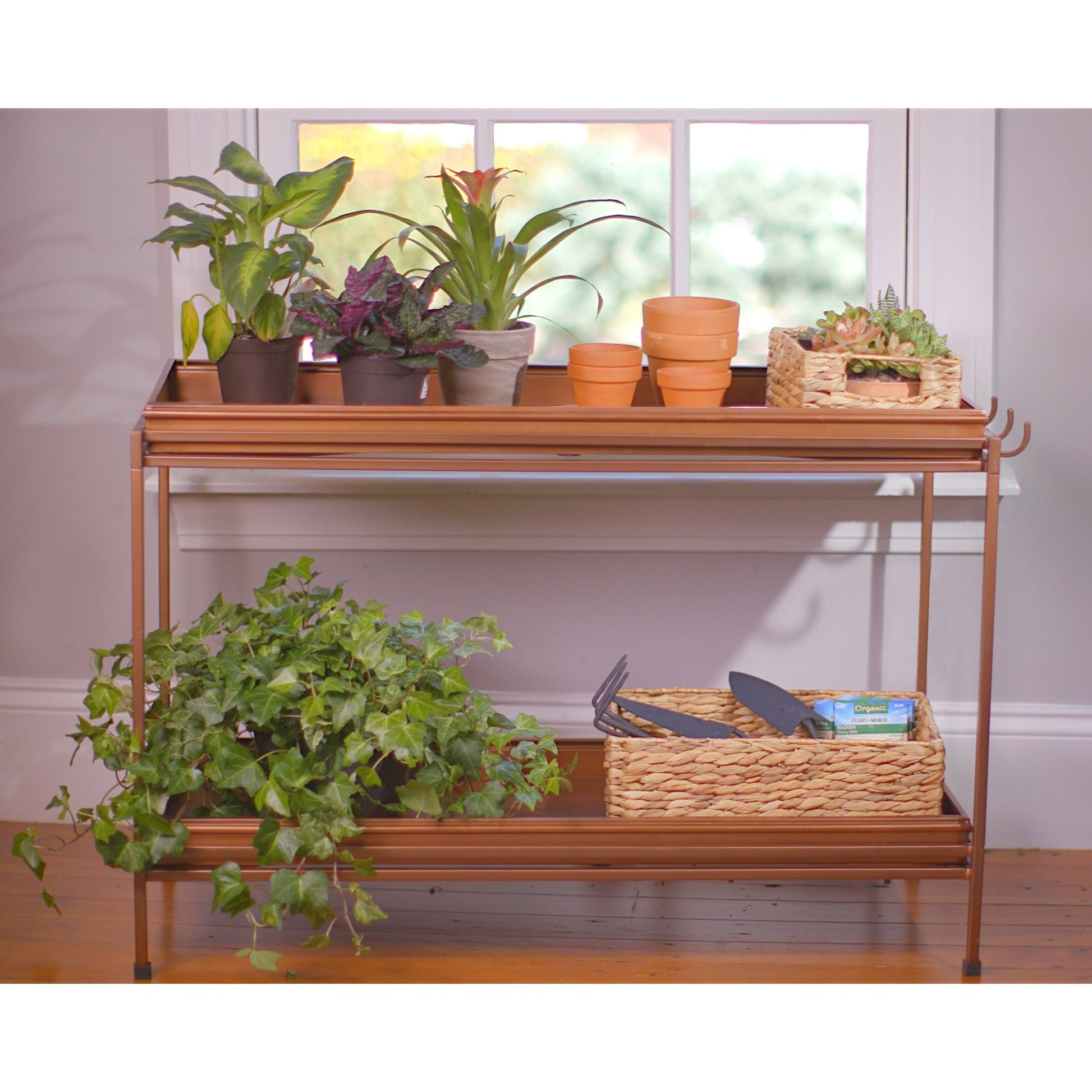 Classic Two Tier Boot Tray with Stand - Good Directions