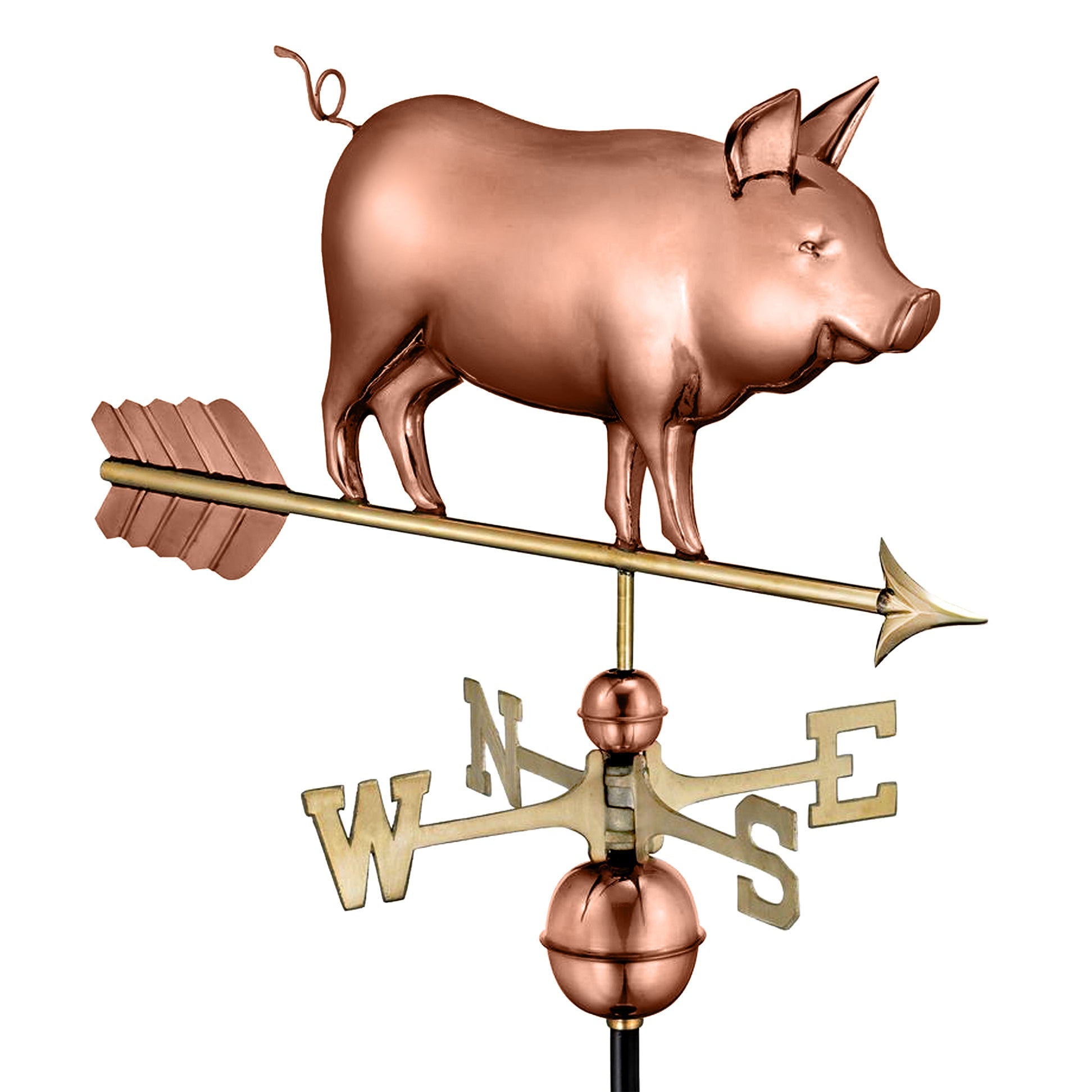 Country Pig Weathervane - Good Directions