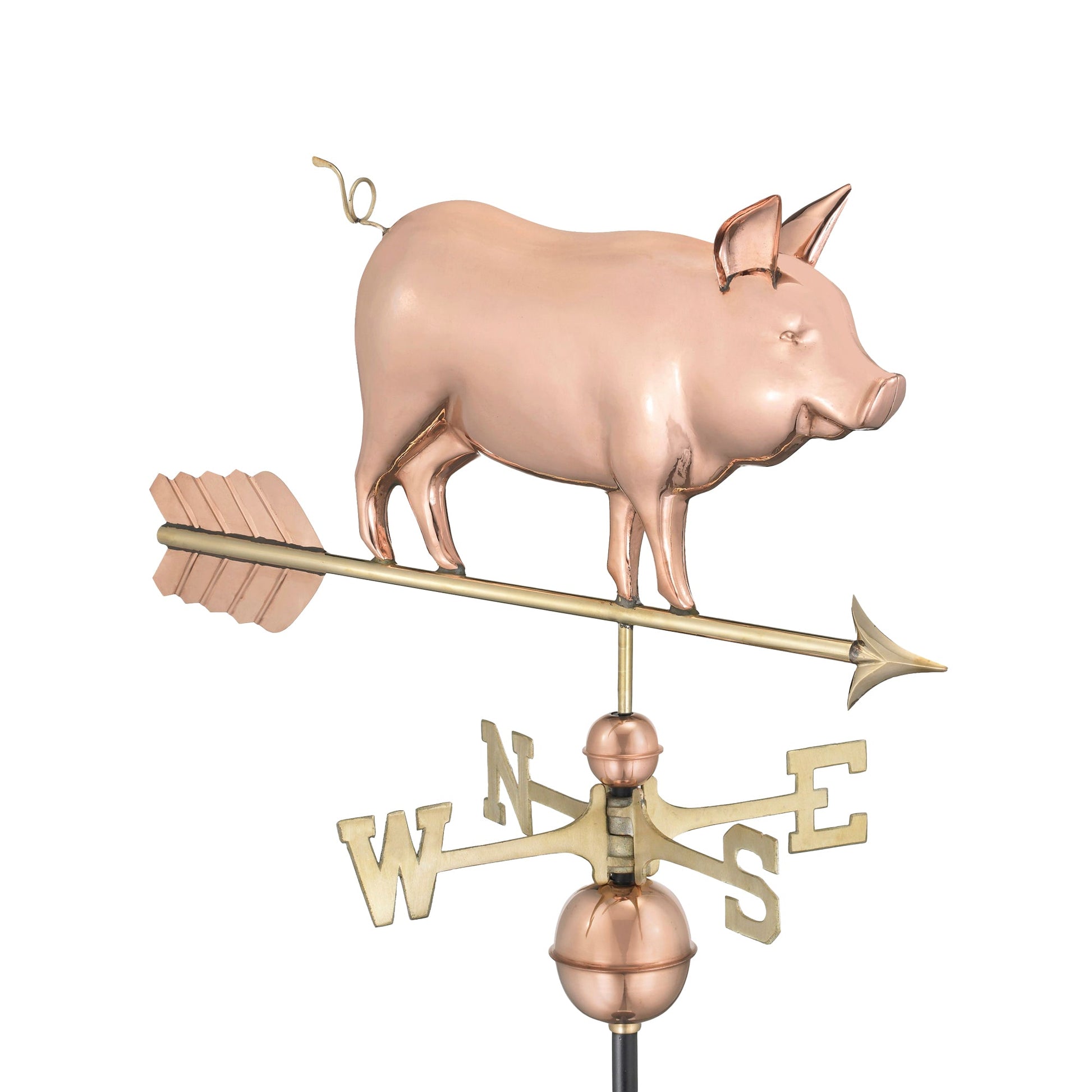 Country Pig Weathervane - Good Directions