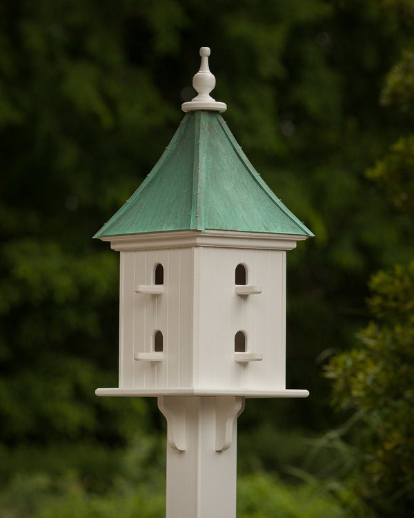 Courtyard Bird House — Aged Copper Roof - Good Directions