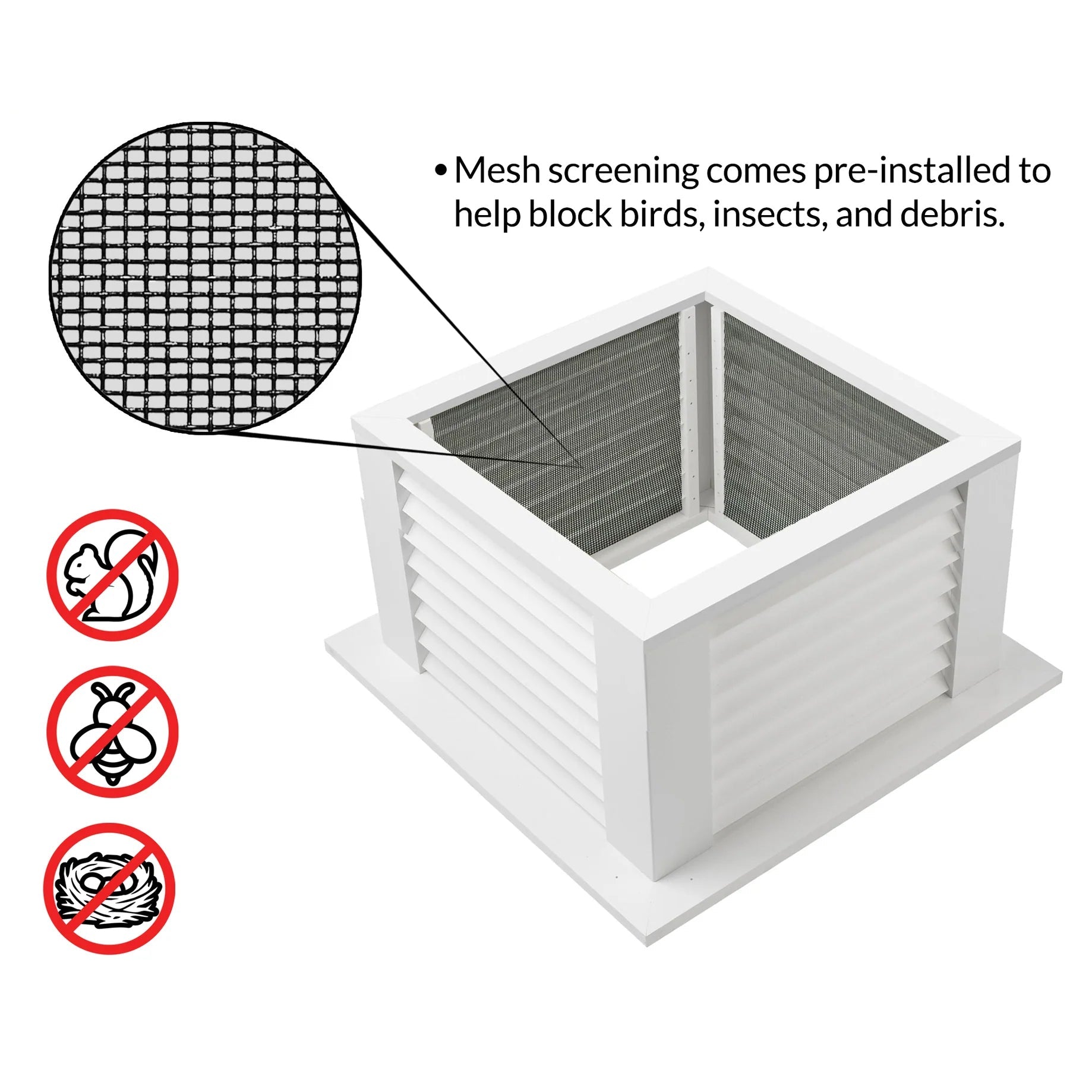 Coventry Vinyl Cupola – Black Aluminum Roof & Black Rooster - Good Directions