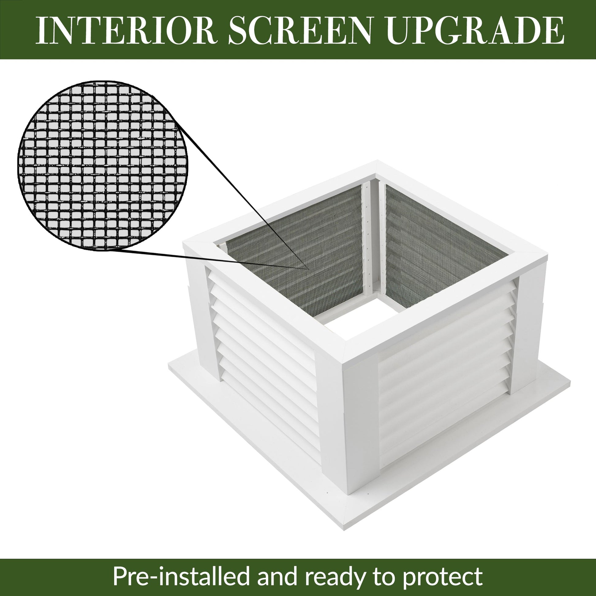 Coventry Vinyl Cupola with Black Aluminum Roof - Good Directions