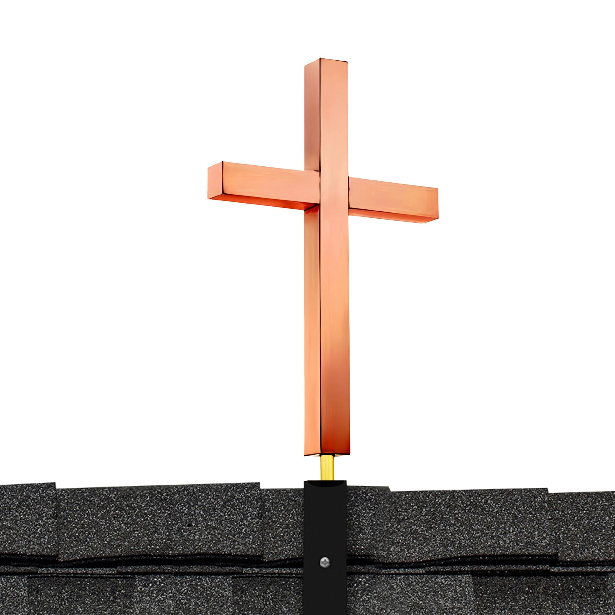 Cross Finial - Pure Copper by Good Directions - Good Directions