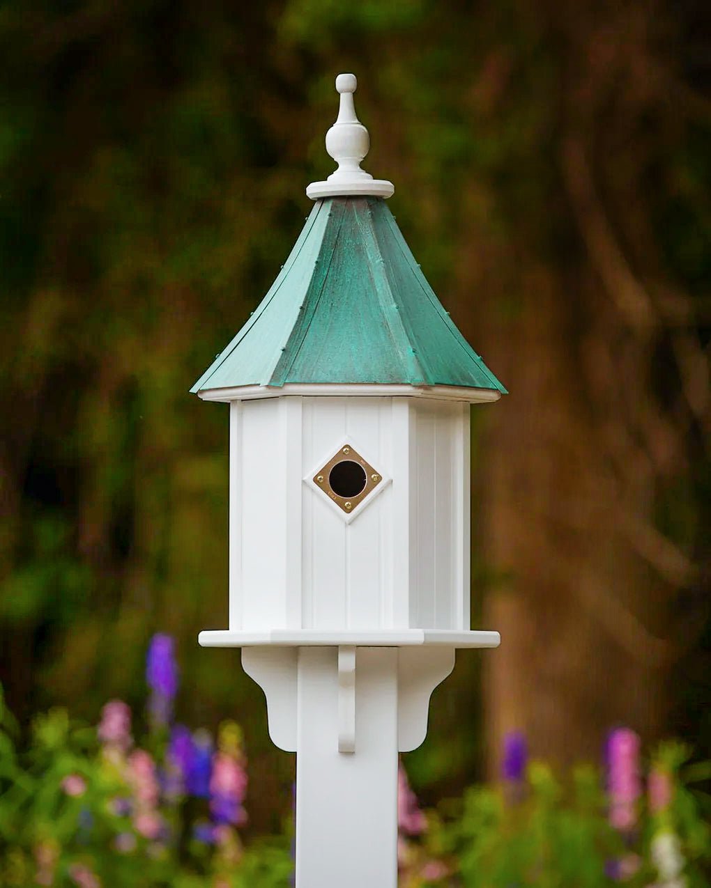 Folly Bird House — Aged Copper Roof - Good Directions