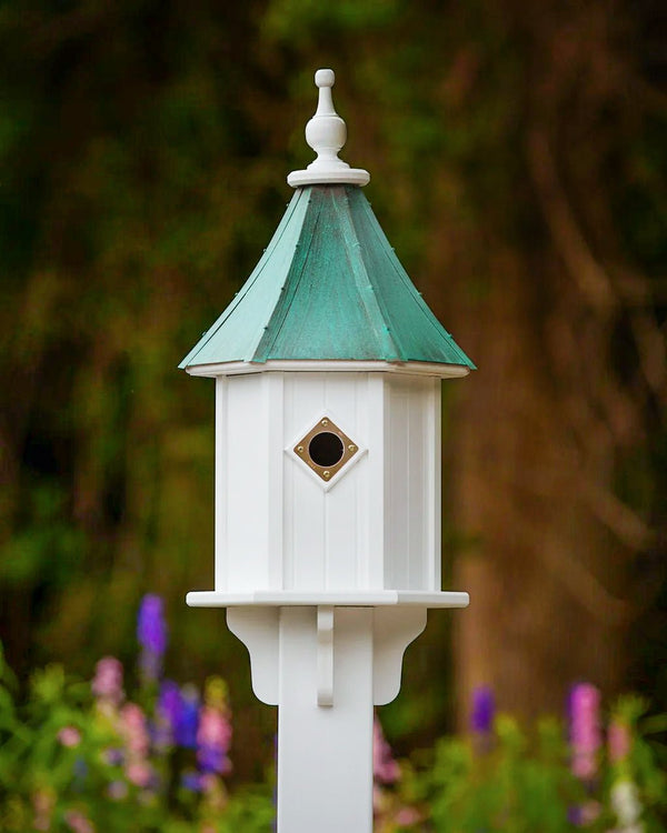 Folly Bird House — Aged Copper Roof - Good Directions
