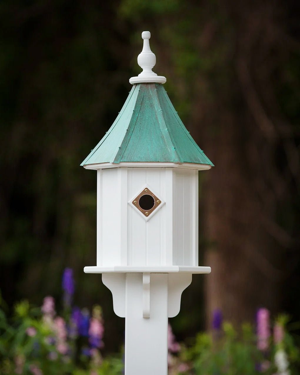 Folly Bird House — Aged Copper Roof - Good Directions
