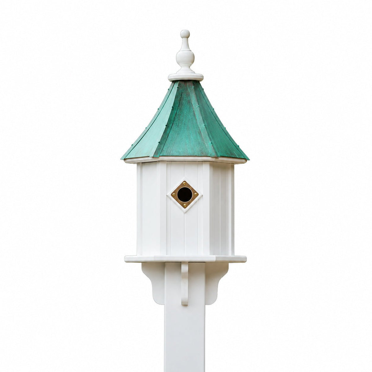 Folly Bird House — Aged Copper Roof - Good Directions