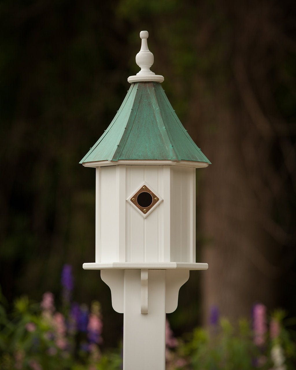 Folly Bird House — Aged Copper Roof - Good Directions