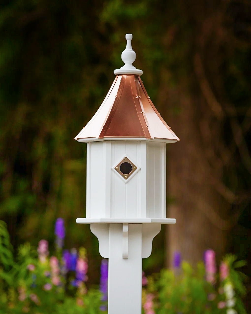 Folly Bird House — Polished Copper Roof - Good Directions